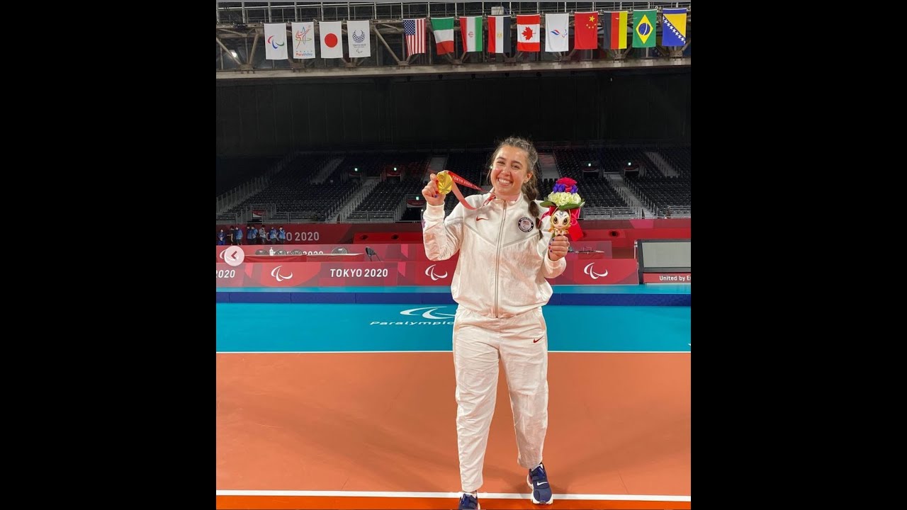 Odem, Texas' own Jillian Williams and the American sitting volleyball team bring home a gold medal