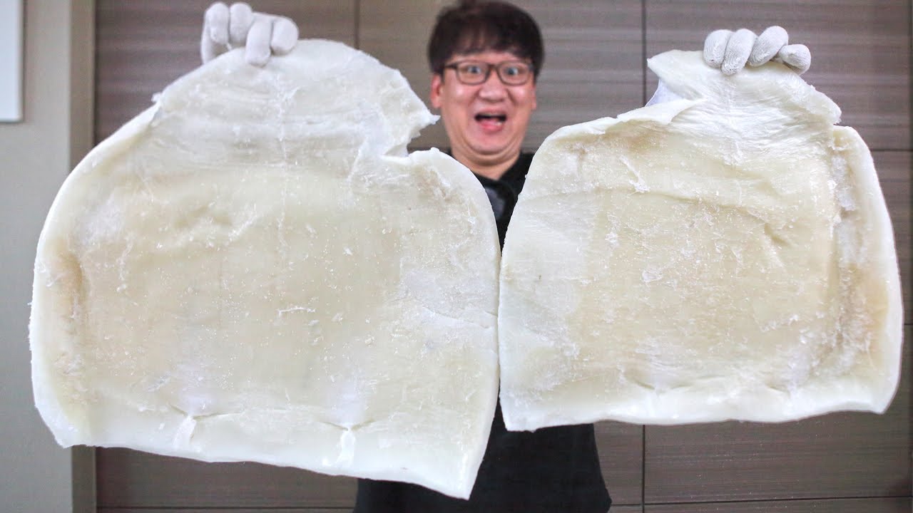 중국집에서 쓰는 오징어의 정체, 제가 한번 사서 먹어보았습니다.