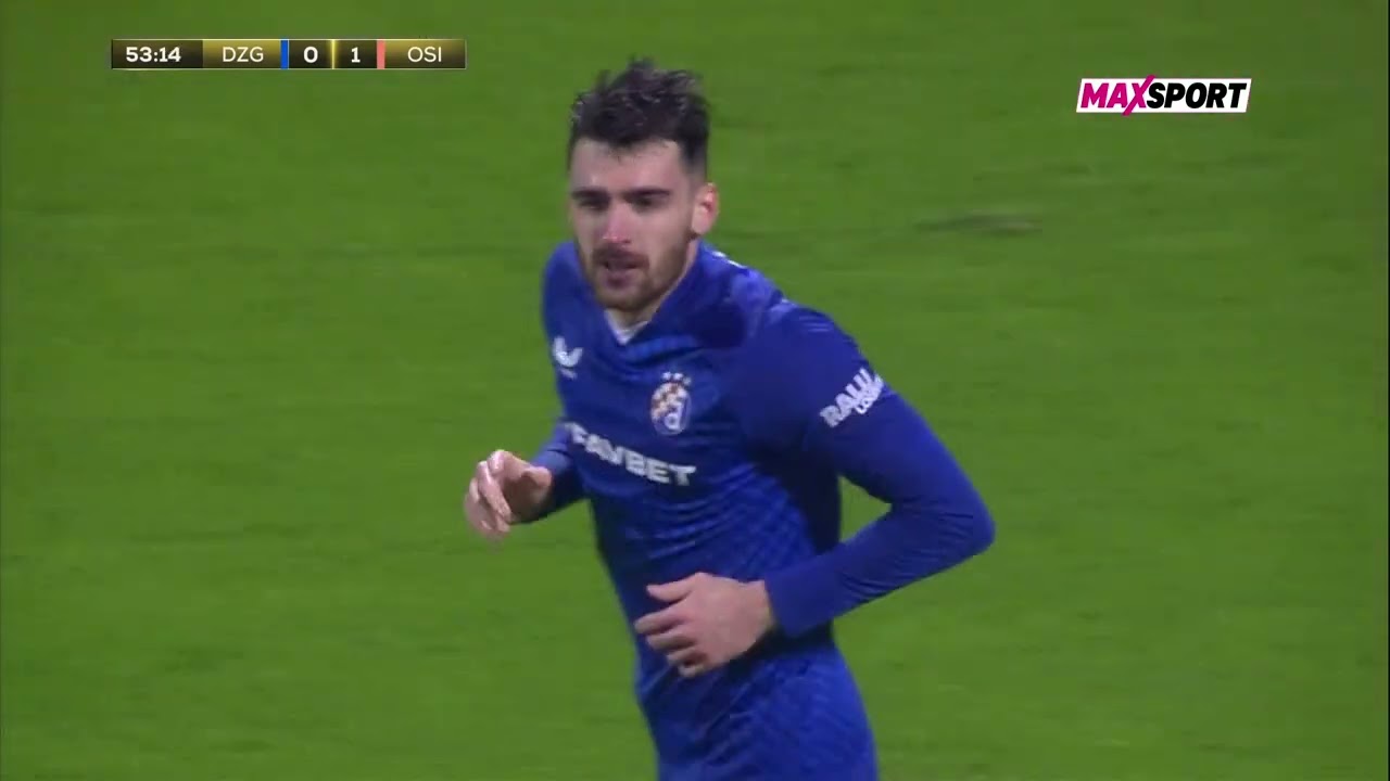 DINAMO vs OSIJEK 0:1 (četvrtfinale, SuperSport HNK 24/25)