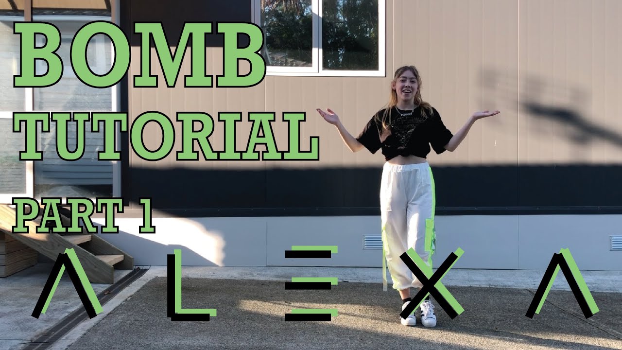 [DANCE TUTORIAL] AleXa - BOMB part 1 _ maymei leong