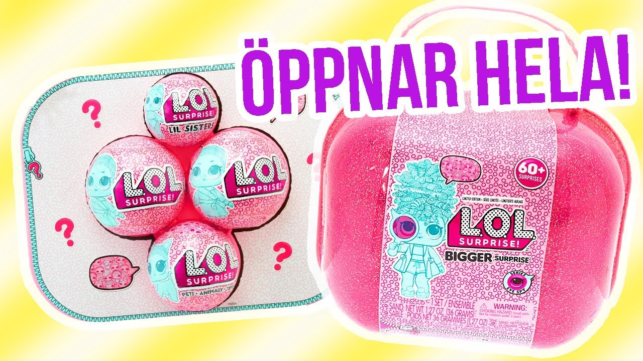 Öppnar MEGASTOR L.O.L Surprise!