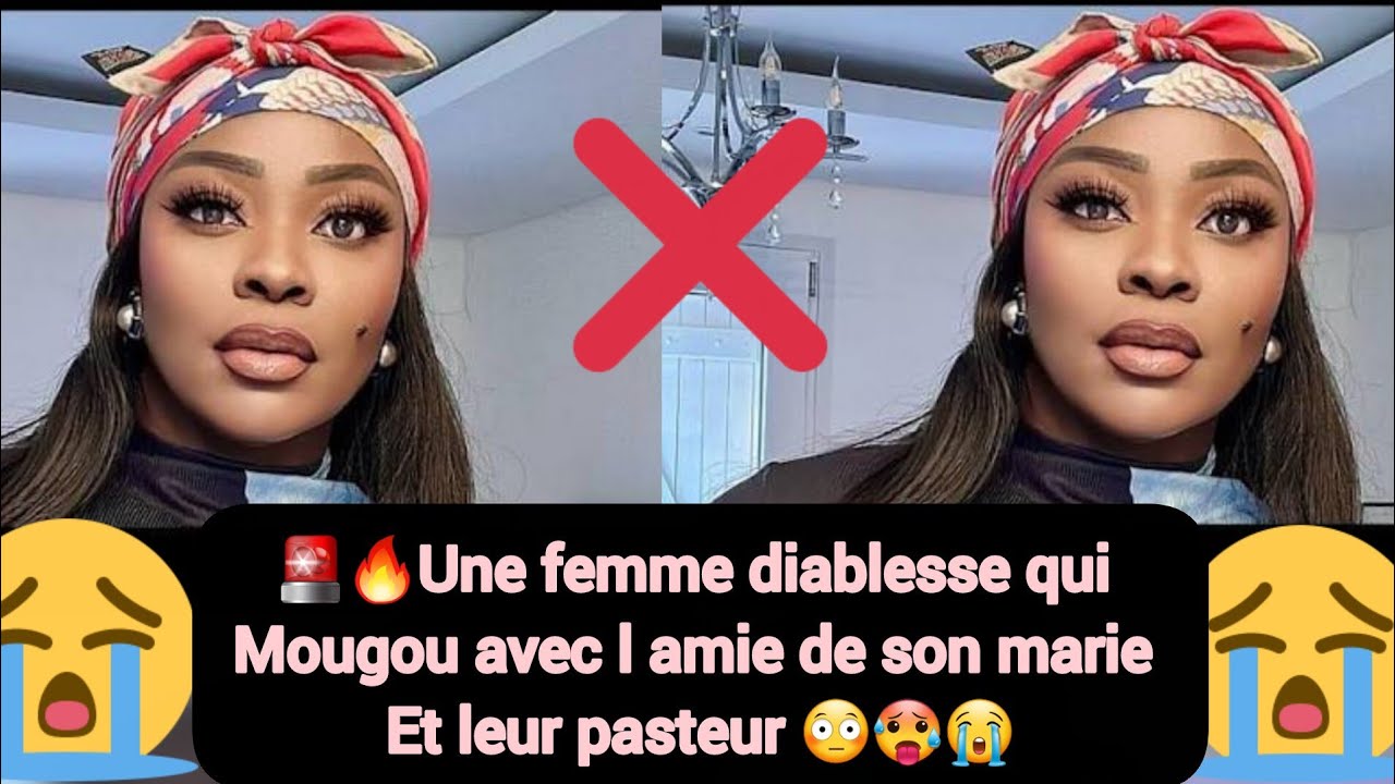 🚨🔥Une Femme Diablesse Qui Mougou avec l'amie de son Marie et leur Pasteur🥵😳
