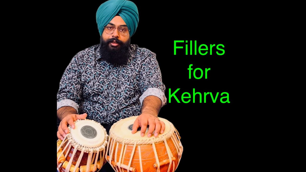 Fillers, Uthaans  for Fast Kehrva (Lesson), Learn Light and classical Tabla