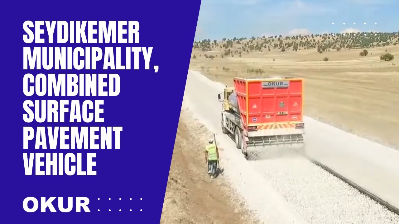Seydikemer Municipality, Combined Surface Pavement Vehicle / Seydikemer Bld, Kombine Sathi Kaplama