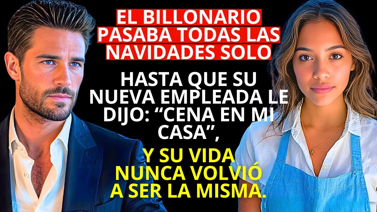 El BILLONARIO pasaba todas las NAVIDADES solo hasta que la nueva EMPLEADA hizo una INVITACI&Oacute;N que lo