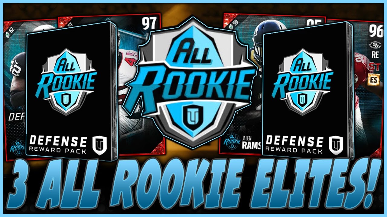 3 ALL ROOKIE PULLS!! | ALL ROOKIE ELITE SET!! | MUT 17 PACK OPENING