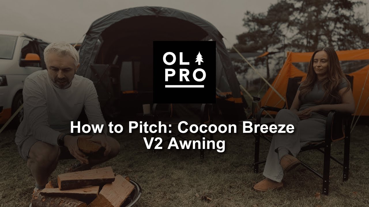 OLPRO | How to pitch a Cocoon Breeze V2 Awning