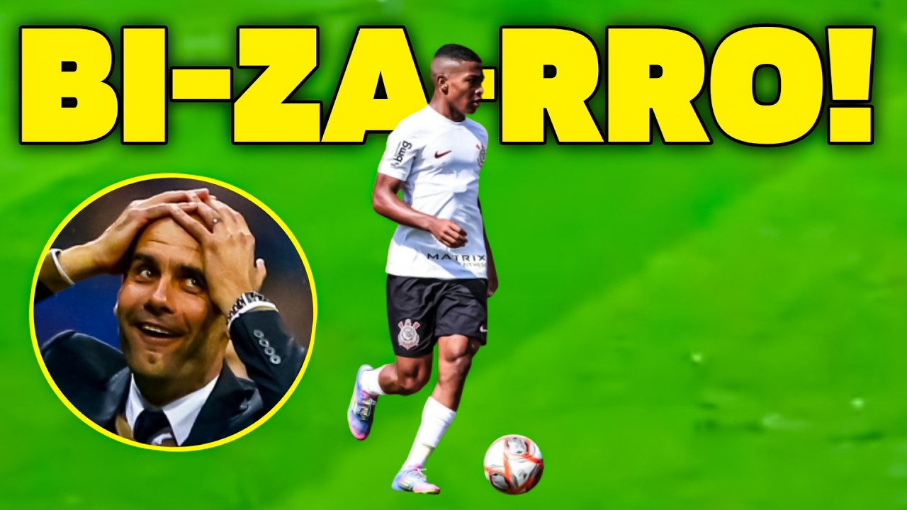 😱esse mlk de 15 ANOS é a MAIOR PROMESSA do CORINTHIANS que NINGUÉM está falando!