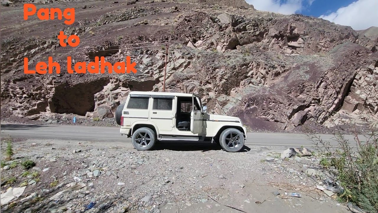 Pang to Leh ladakh | Bolero modified |