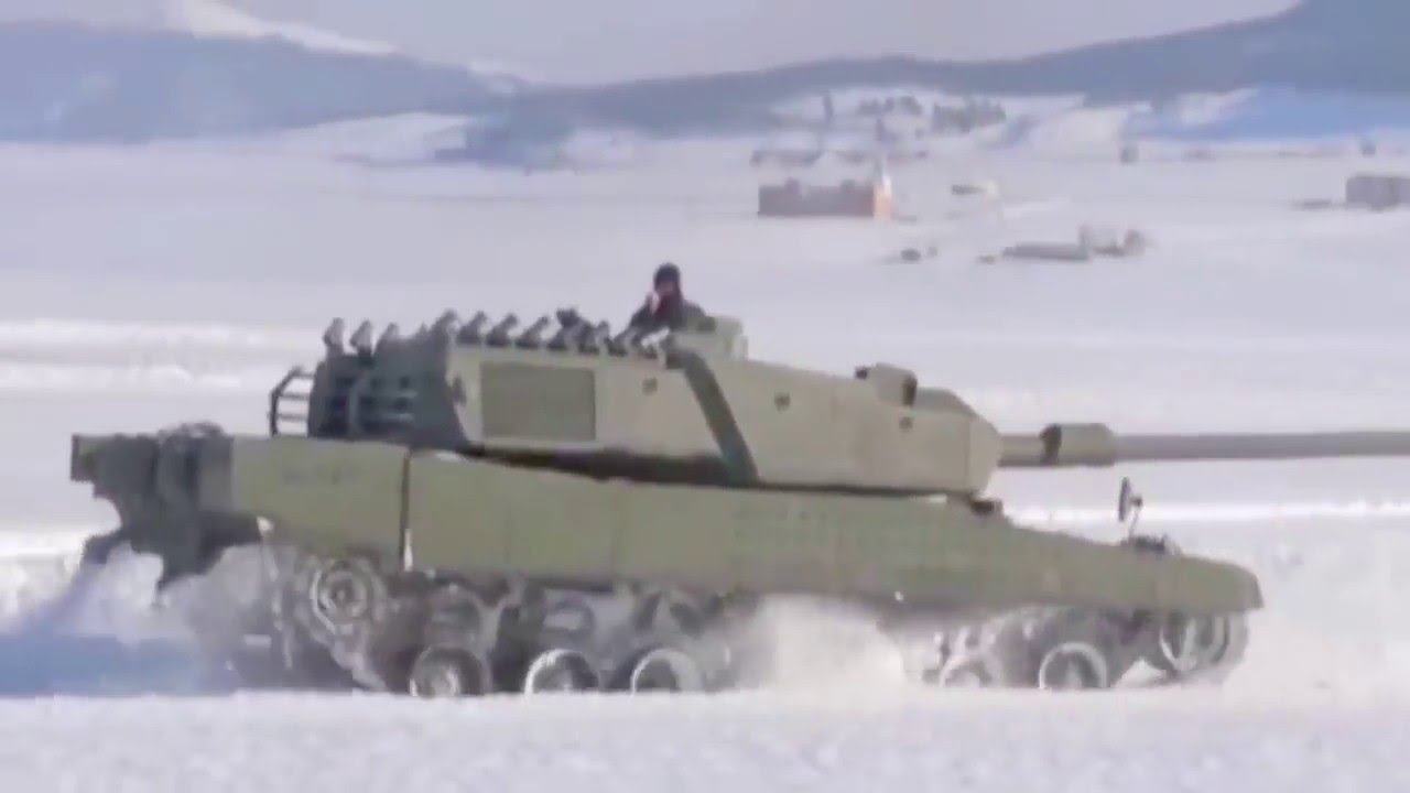 Otokar - Altay Main Battle Tank Live Firing & Cold Climate Testing [1080p]