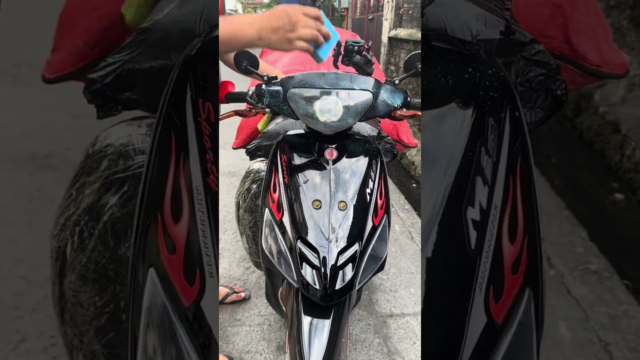 Yamaha mio 1 2010 Nalapatan ng Hydrogloss wax