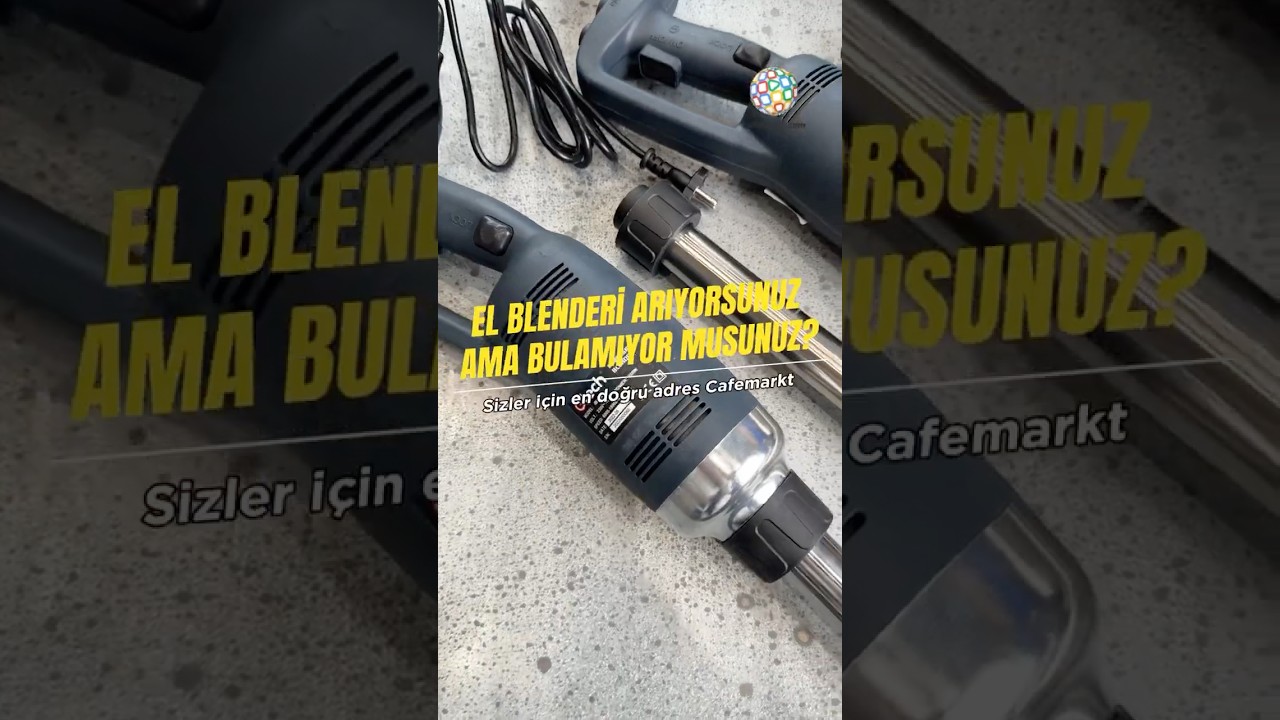 Her ihtiyaca uygun bir&ccedil;ok el blender se&ccedil;eneği, Cafemarkt.com&rsquo;da sizlerle.✨#blender