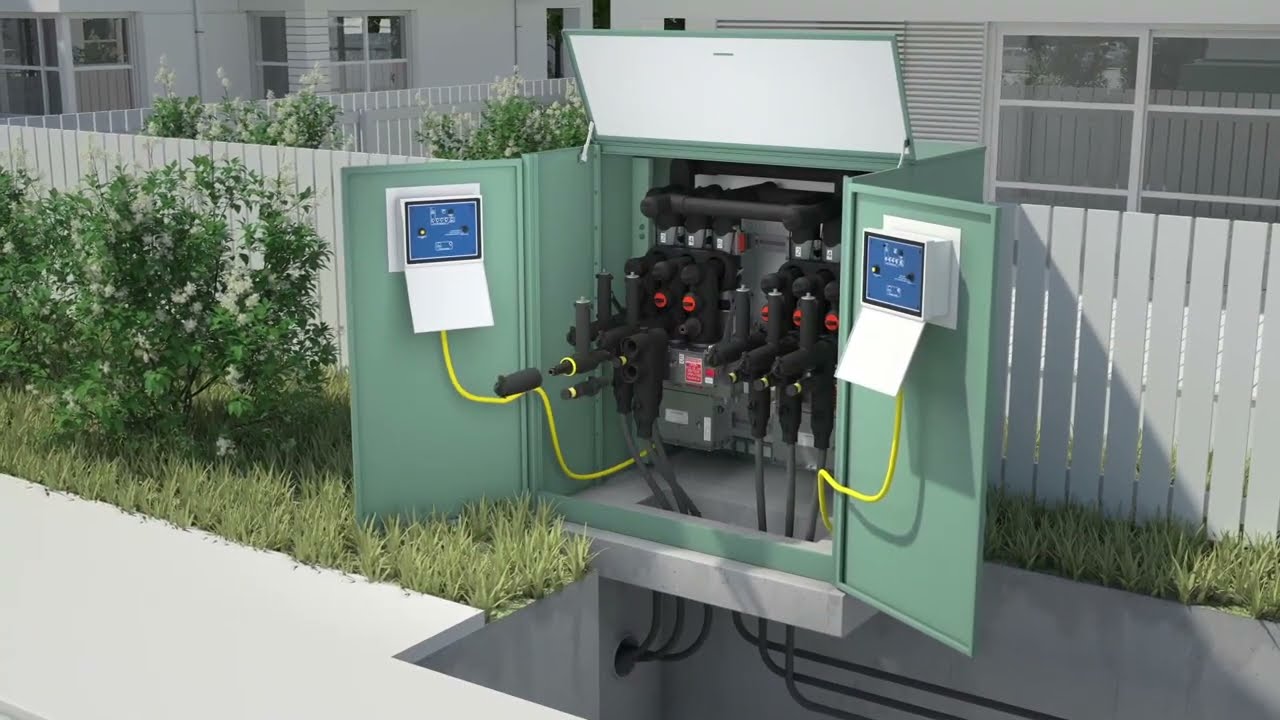 Elastimold® 600 A dual-port elbow - Add accessories without taking up more space