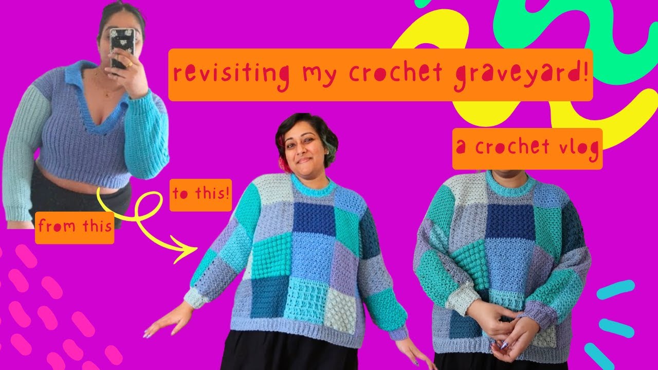 Преображение старого вязаного изделия! 🧶💙 Вяжем идеальный свитер ✨️