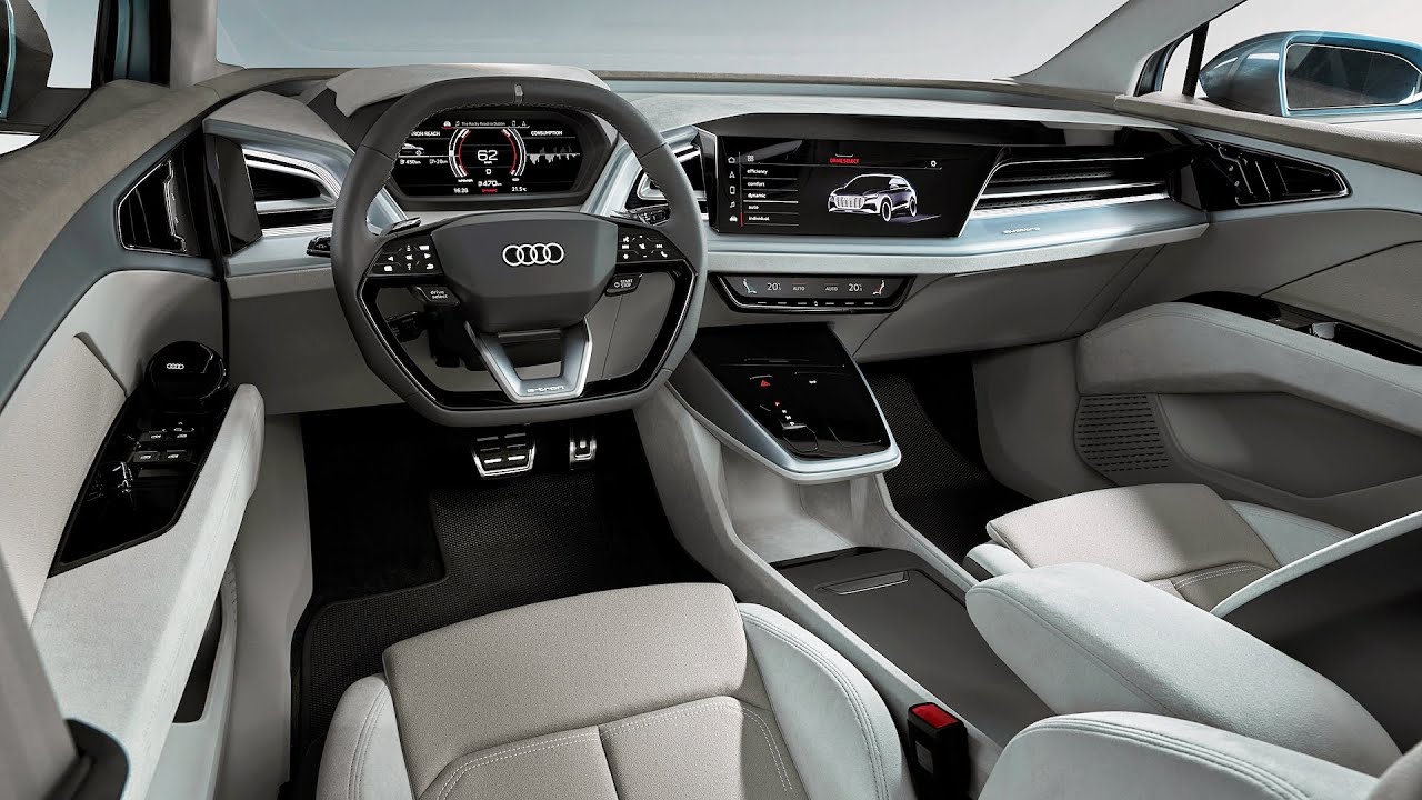 New Audi Q4 Sportback e-tron concept - INTERIOR