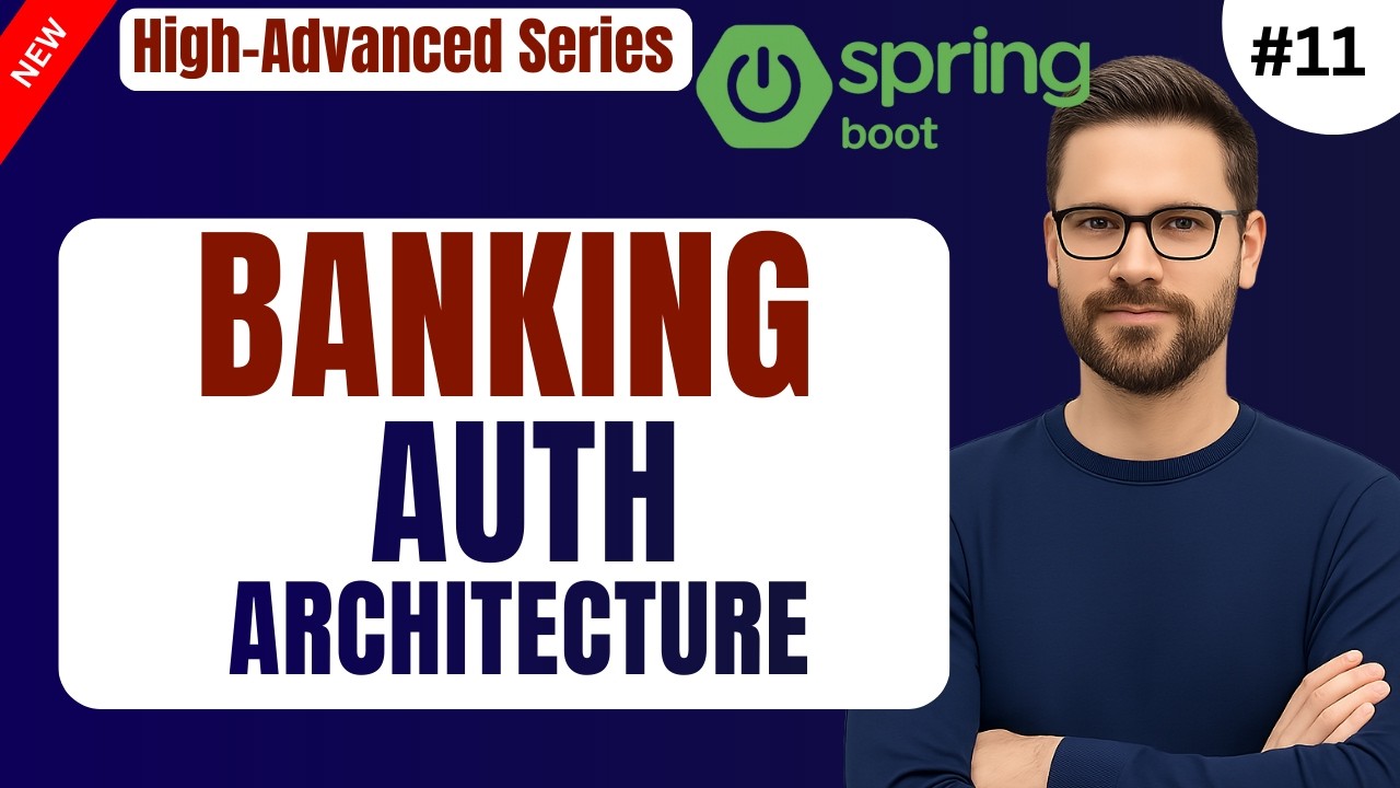 Real Banking Auth Server | Core Authentication Architecture | Spring Boot + Spring Security