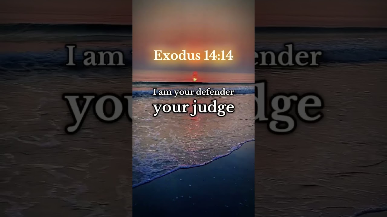 The Lord Will Fight for You | Let God Handle Your Battles | Exodus 14:14 Encouragement 🙏