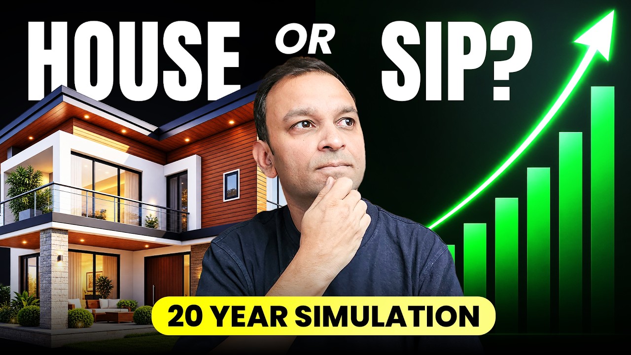 Buy a House or Keep Your SIP Going? I Ran a 20-Year Simulation (The Result Surprised Me)