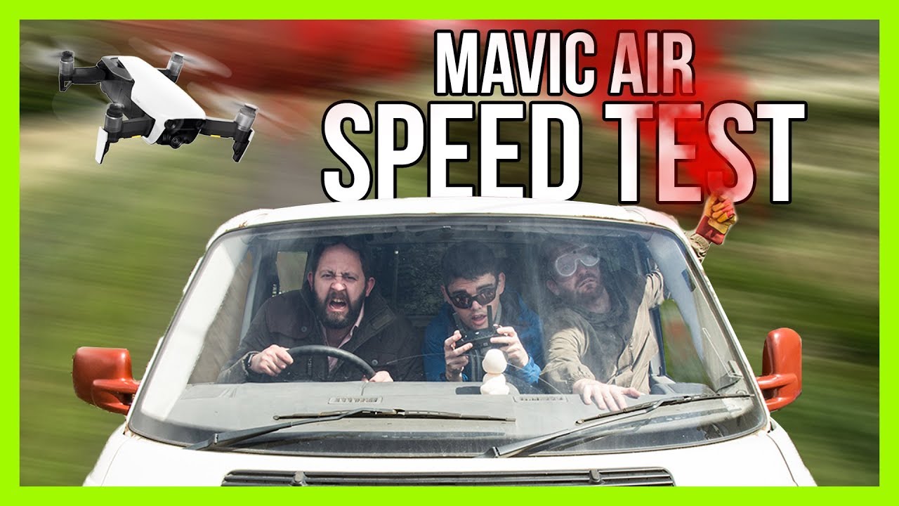 Mavic Air Speed Test - How Fast Can it REALLY Go? 🤔