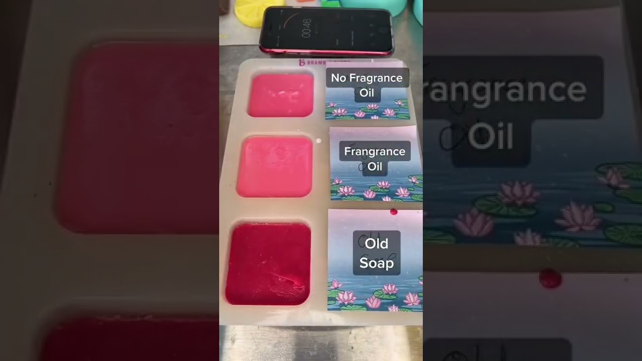 Let&rsquo;s do a #soap #experiment to see what&rsquo;s going wrong with my #aladdin inspired soap!