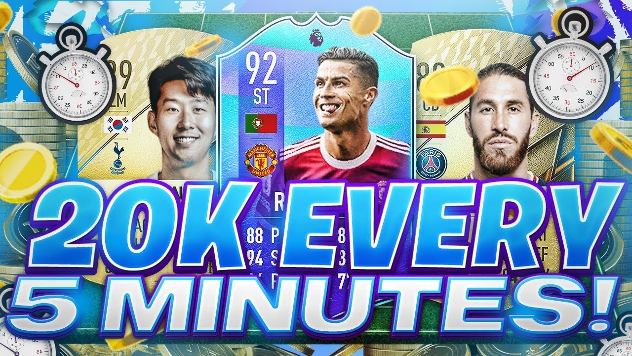 20K EVERY 5 MINS FIFA 22 BEST TRADING METHODS (FIFA 22 SNIPING FILTERS & FLIPPING)