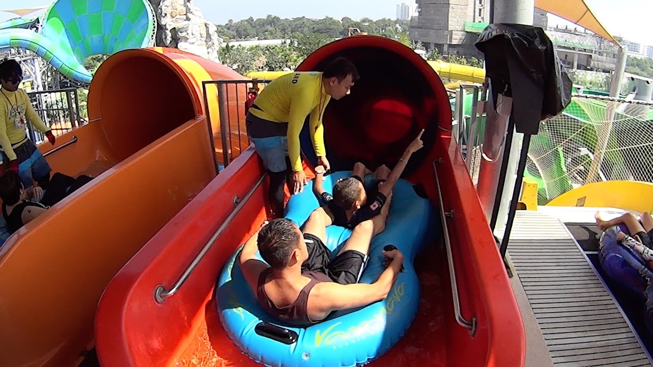 Super Bowl Water Slide at Vana Nava Hua Hin Water Jungle