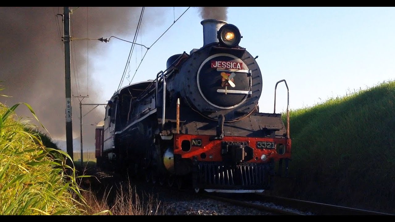 Jessica, Class 19D steam locomotive #3321 running full bore!