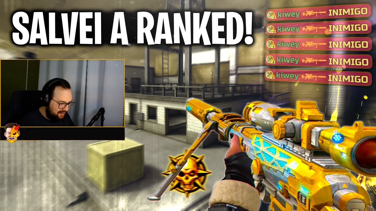 EU SALVEI A RANKED – ATÉ NO-SCOPE PEGOU! 😱 | CrossFire