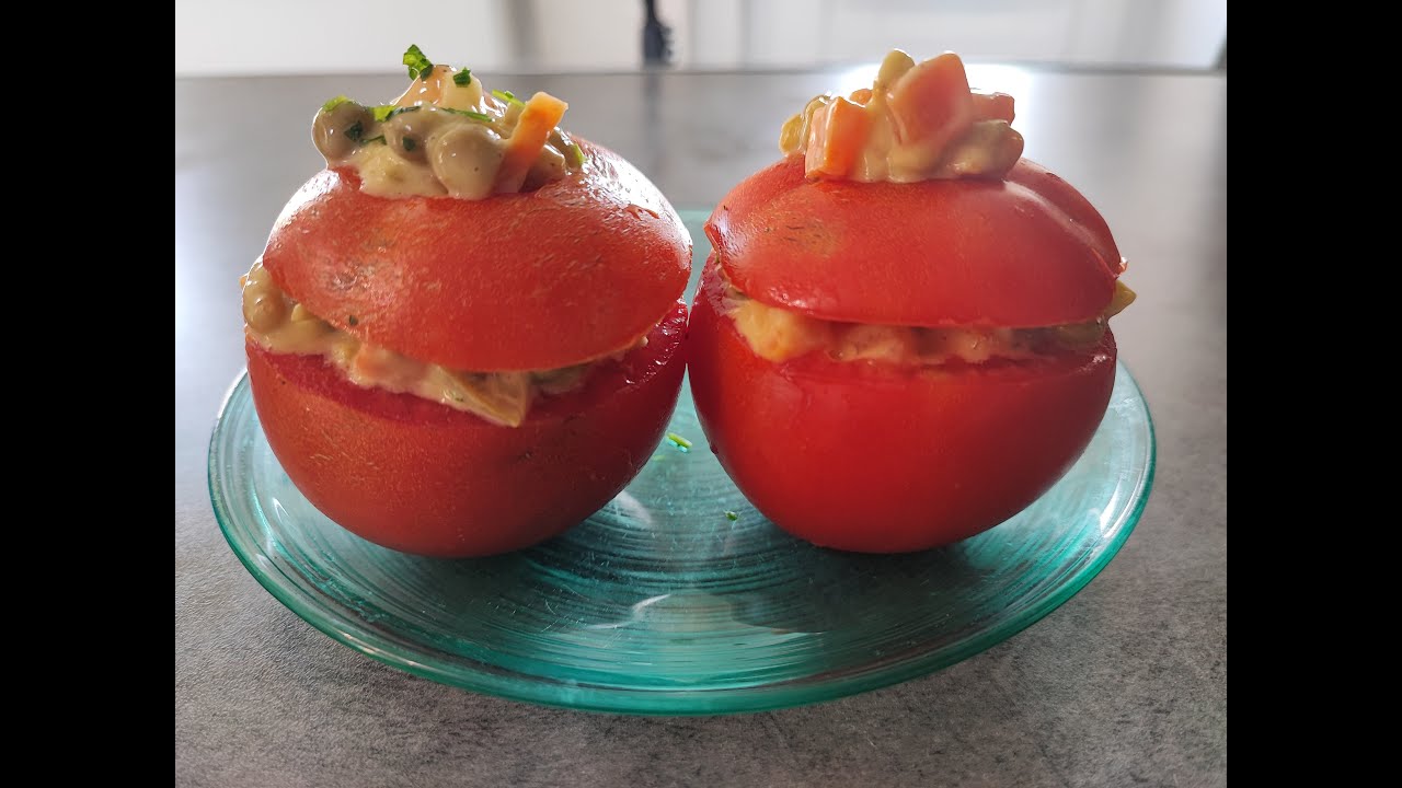 tomate macédoine idée très simple pour une entrée froide