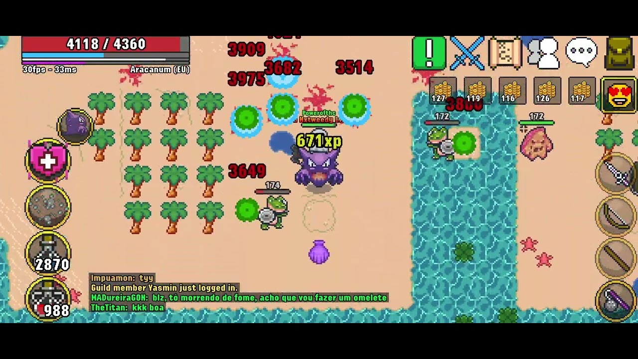 World of solaria best farm (Beach2 best farm Spot for gold and xp)