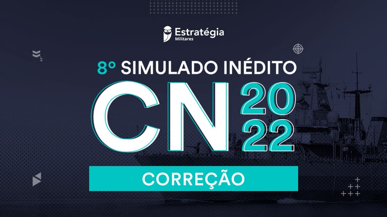 Corre&ccedil;&atilde;o 8&ordm; Simulado In&eacute;dito CN 2022 (1&ordm; dia)