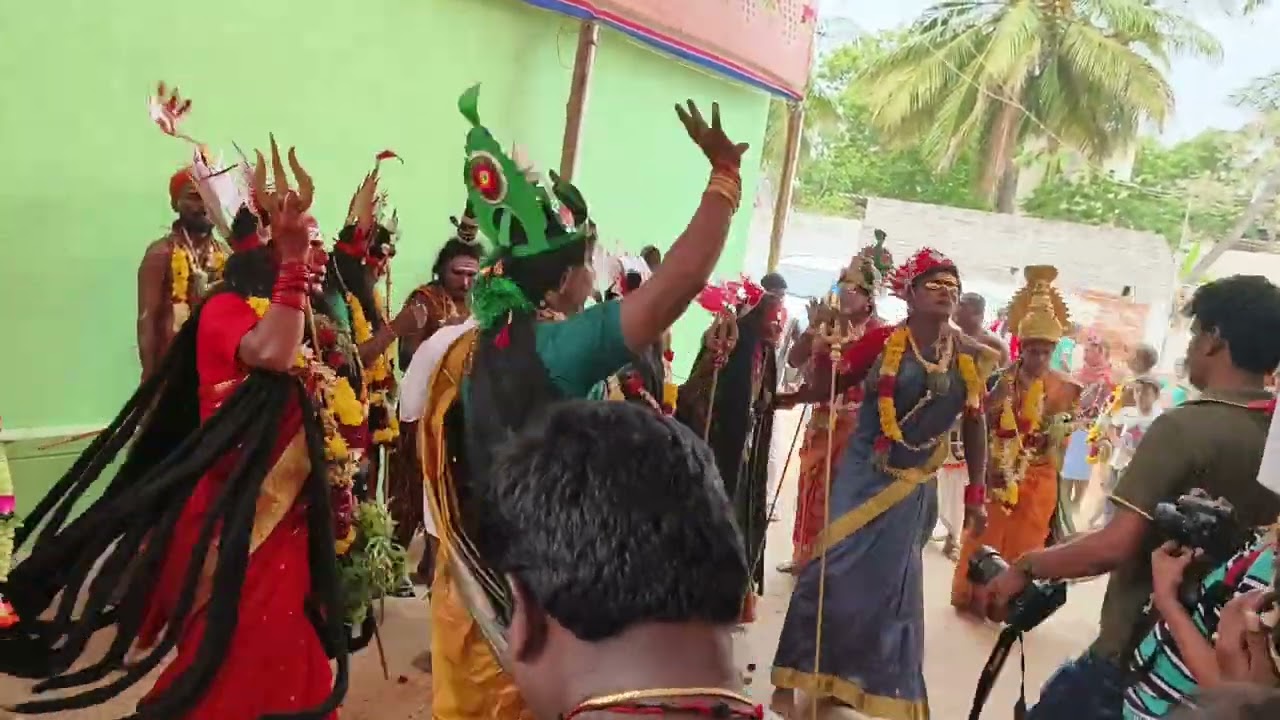 Gnaniyarkudiyiruppu Dasara Kali Aatam 8th Day 2023