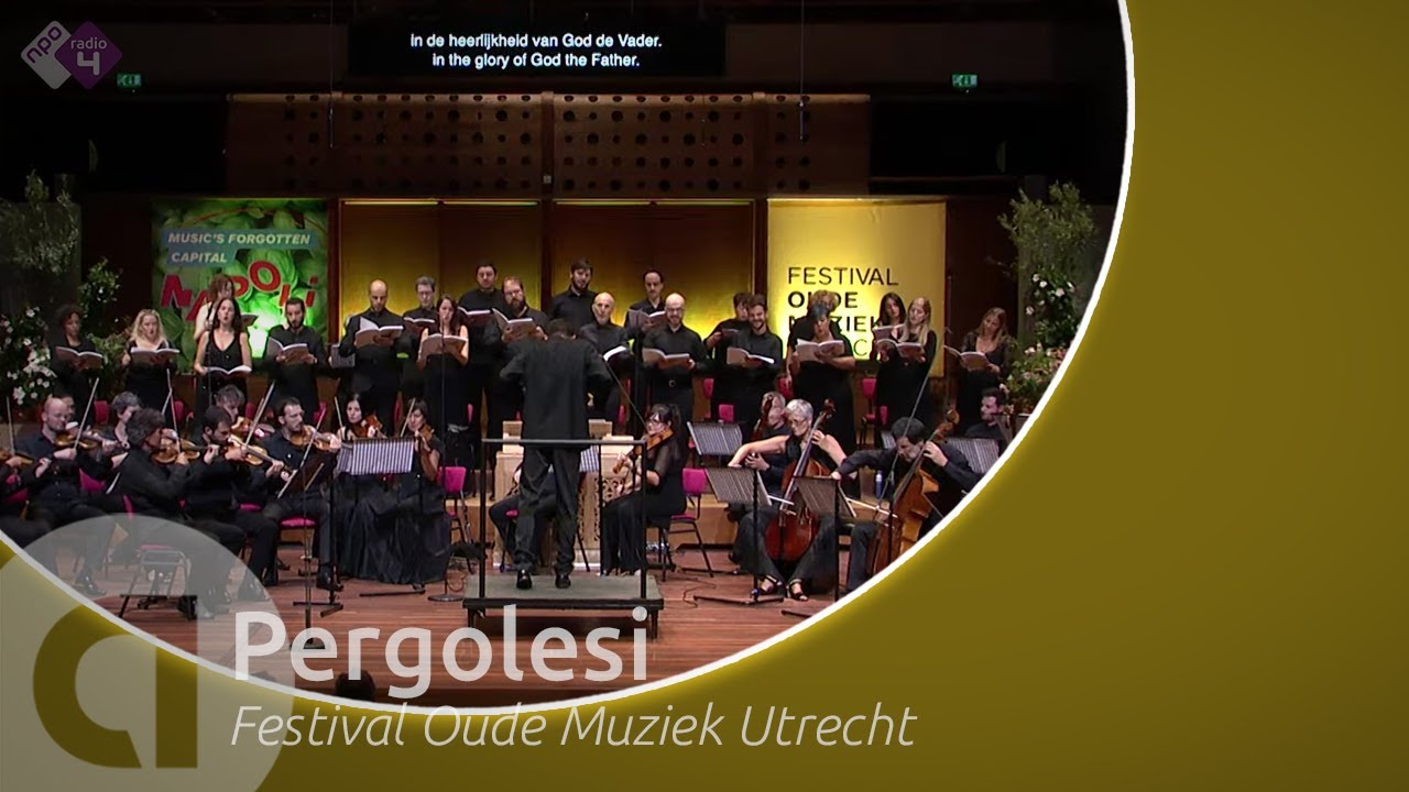Pergolesi: Mass in D major - Coro e Orchestra Ghislieri - Utrecht Early Music Festival - Live HD