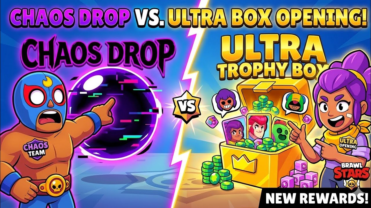 CEL MAI MARE OPENING DE PE CANAL! CHAOS DROP vs ULTRA TROPHY BOX OPENING