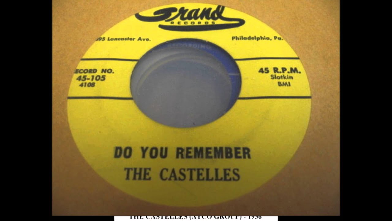 CASTELLES - Do You Remember - GRAND 105 - 1954