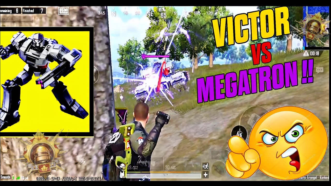 I KILLED MEGATRON ALONE IN THIS MATCH ☠️| OBLYZED #bgmi