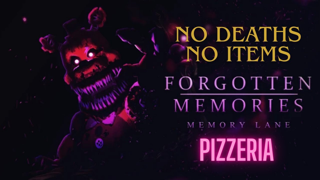Pizzeria (No Deaths/No Items) | Forgotten Memories | Roblox | No Commentary