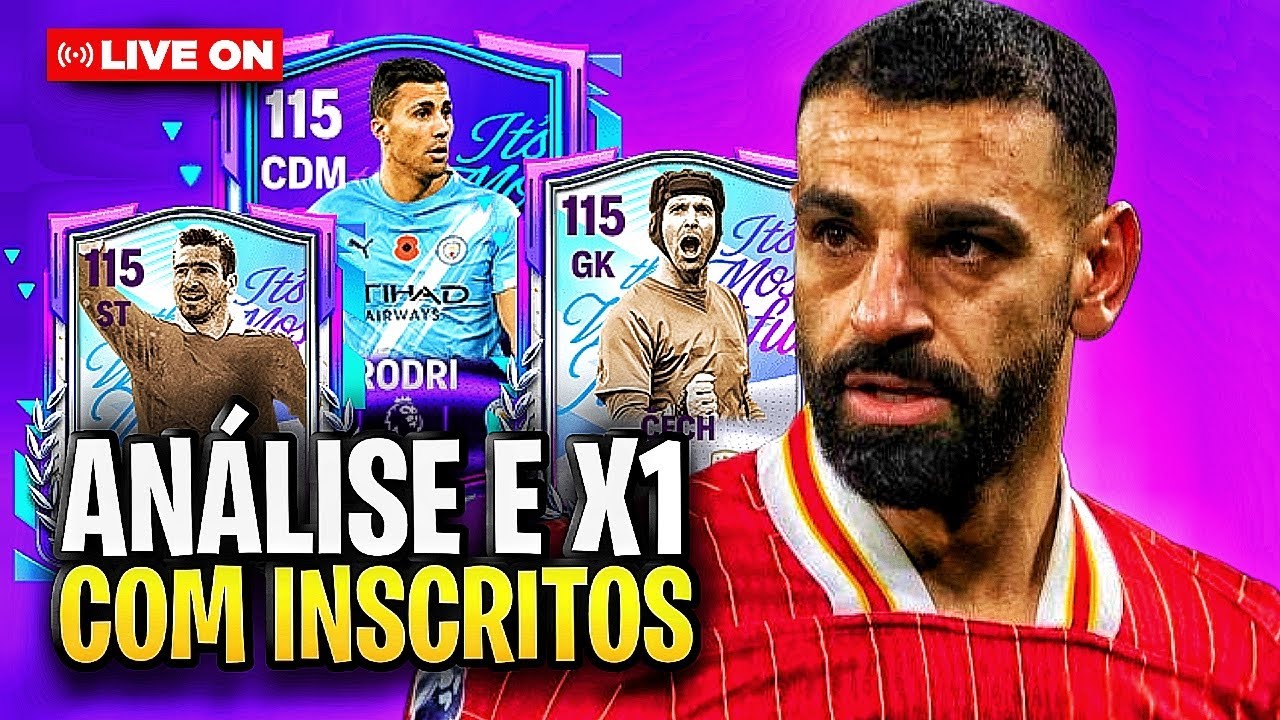 🔴AO VIVO!🔴 FC MOBILE! RUMO AO CHAMPIONS 50ESTRELAS    !!🔥X1 COM INSCRITOS!!