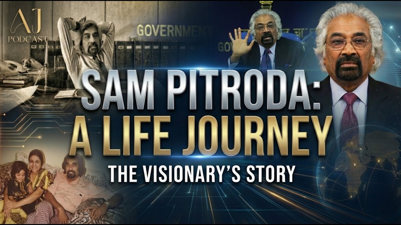 Sam Pitroda life story  #motivation #podcast #sampitroda #congress #election #lifestory #motivation