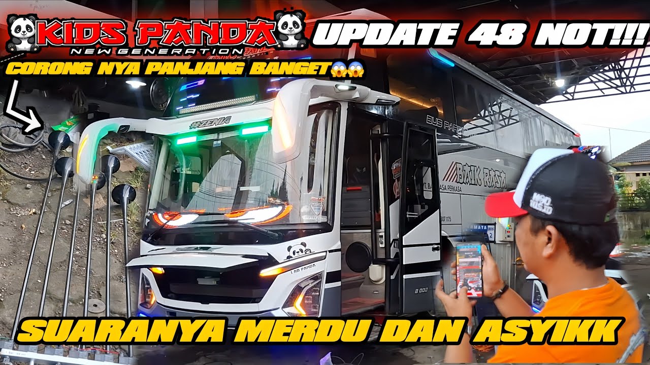 KIDS PANDA UPDATE 48 NOT‼️By OKDJ | DI GARASI NYA DUTA SAYUR TRANA | NADA NYA ASYIK SEKALII😋🤩😍