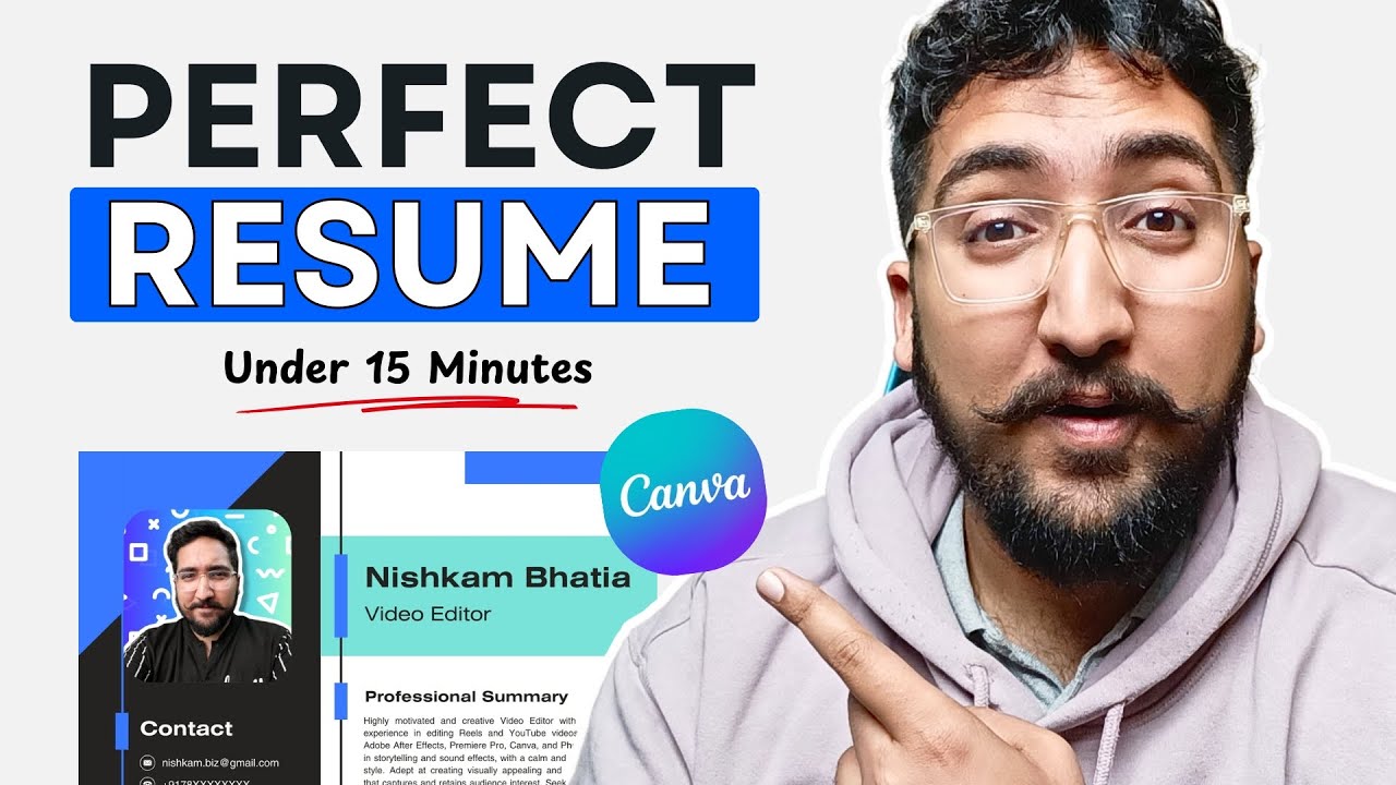 How To Create A Job Landing Resume Using Canva? For Creatives Only