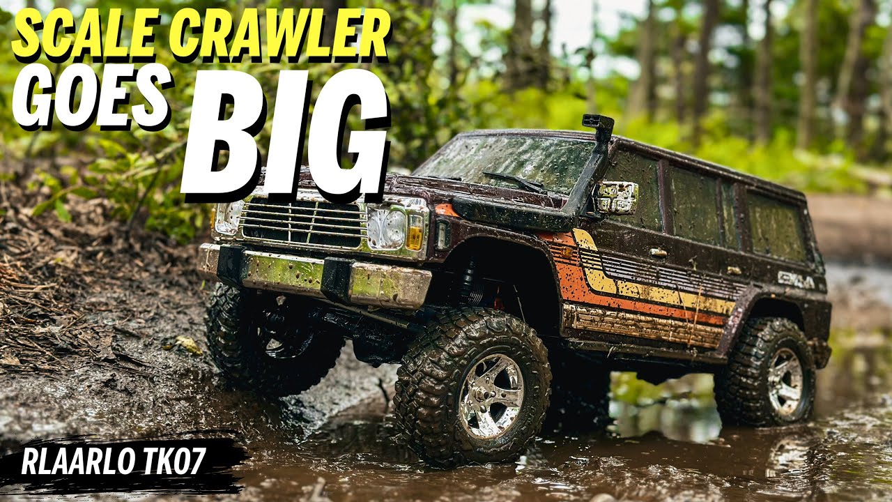 Rlaarlo TK07 Review – Massive 4WD Brushless RC Crawler Test!