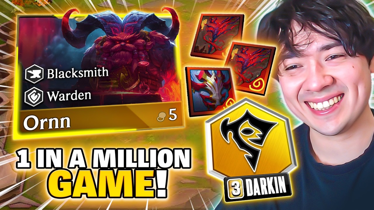 This Ornn Rolled A 0.001% Chance And Printed 3 DARKIN Artifacts... Unlocking The Rarest Trait!