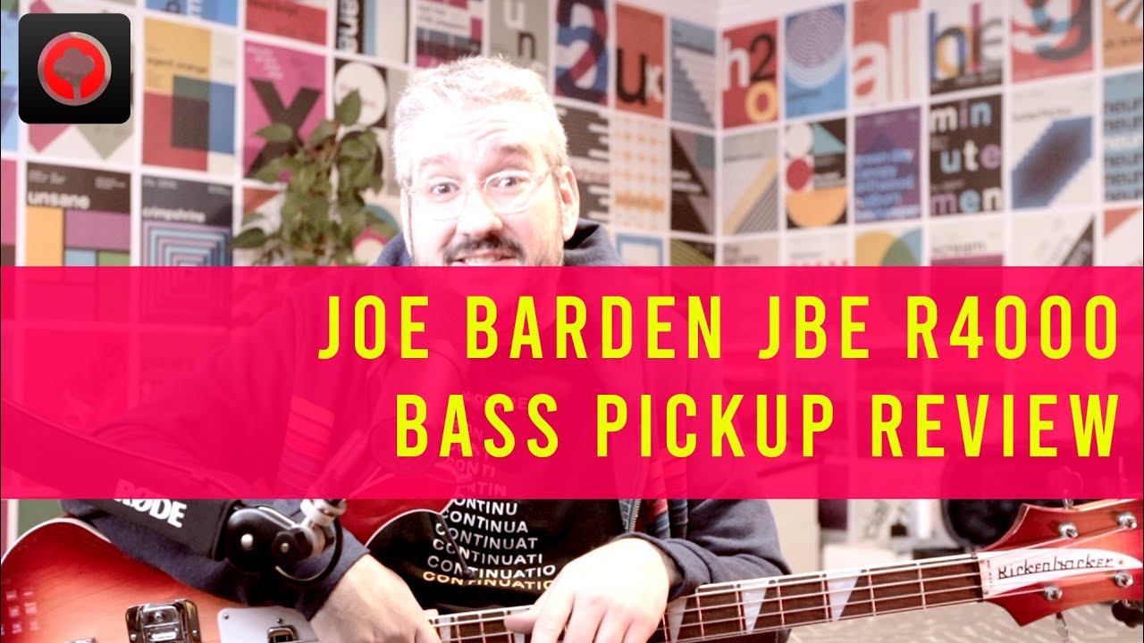 Joe Barden JBE R4000 pickups for Rickenbacker 4003 bass - full review