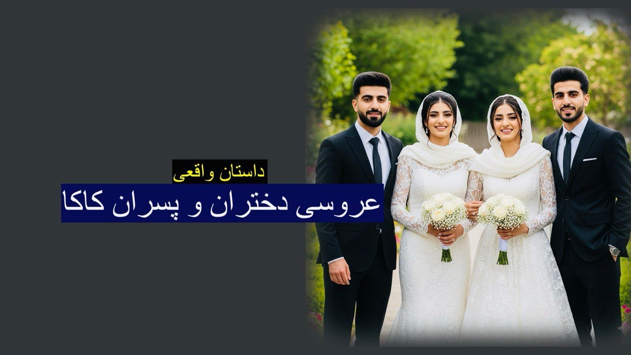 عروسی دختران و پسران کاکا. ماجرای ازدواج دو خواهر. داستان واقعی