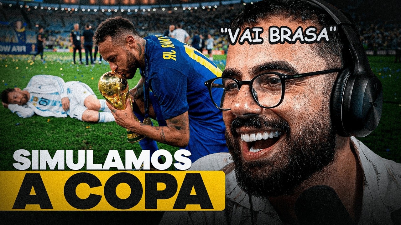 SIMULA&Ccedil;&Atilde;O da COPA DO MUNDO 2026: BRASIL PODE GANHAR A COPA?