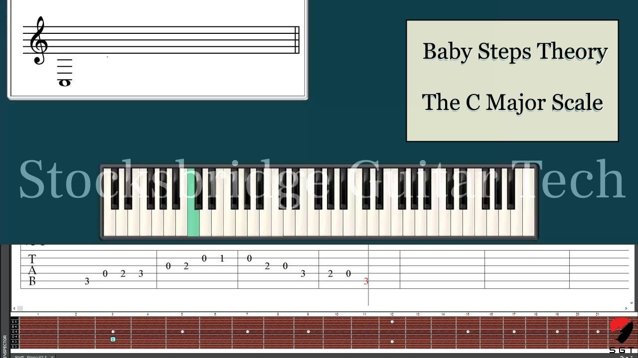 The C Major Scale For Beginners