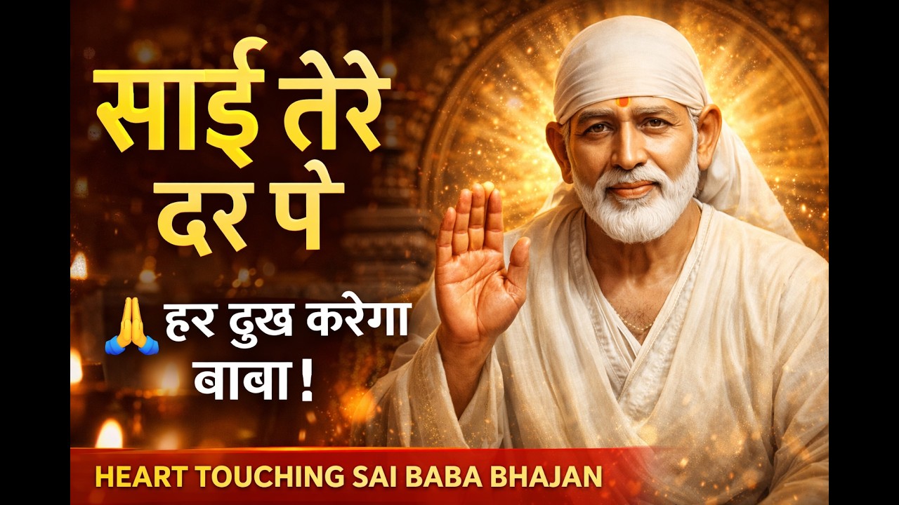 Sai Tere Dar Pe | Heart Touching Sai Baba Bhajan 2026 | Sai Ram Devotional Song