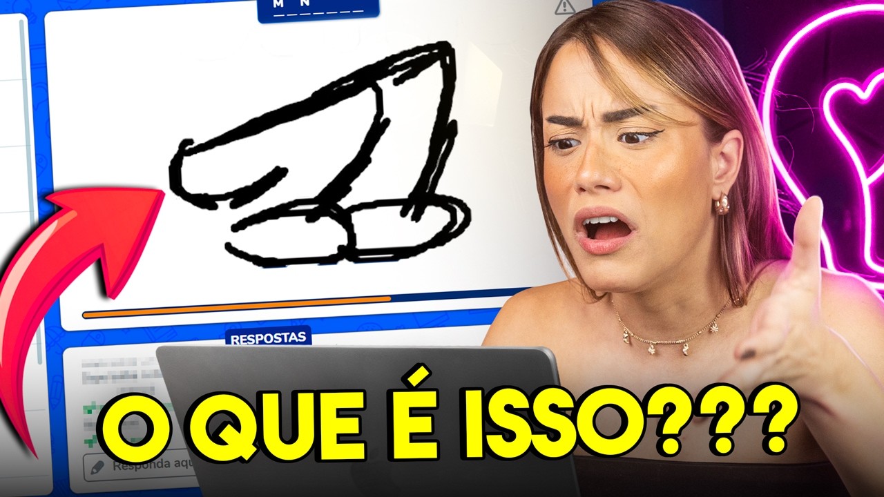tentando ADIVINHAR os desenhos dos INSCRITOS