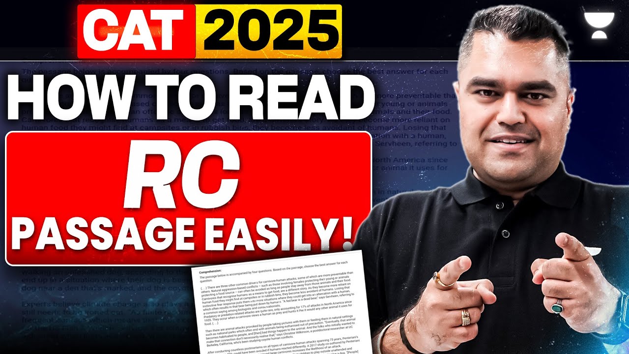 How to Read Any CAT RC Passage Easily! || CAT 2025 Origins